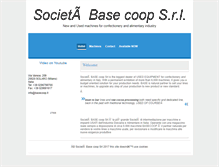 Tablet Screenshot of basecoop.it